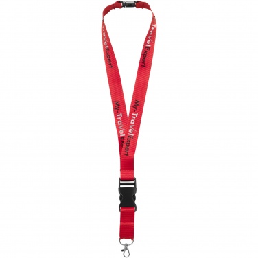Logotrade advertising product picture of: Yogi lanyard detachable buckle break-away closure
