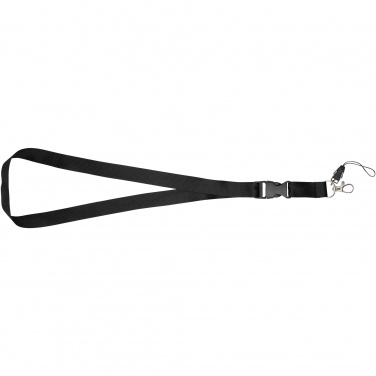 Logo trade promotional items picture of: Sagan phone holder lanyard with detachable buckle