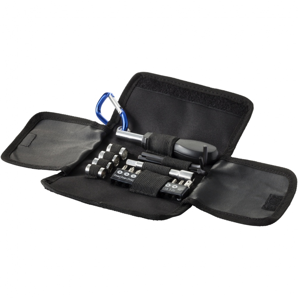 Logo trade promotional products picture of: Flint 19-piece tool set