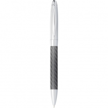 Logo trade corporate gifts picture of: Winona ballpoint pen with carbon fibre details