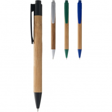 Logo trade promotional merchandise picture of: Borneo bamboo ballpoint pen