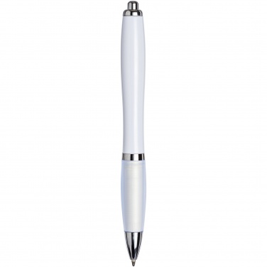 Logotrade promotional merchandise photo of: Nash ballpoint pen with coloured barrel and grip