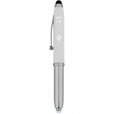 Logotrade promotional product picture of: Xenon stylus ballpoint pen with LED light
