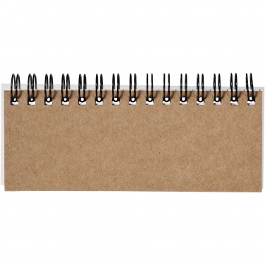 Logo trade promotional merchandise picture of: Spinner spiral notebook with coloured sticky notes