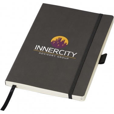 Logo trade promotional merchandise image of: Revello A5 soft cover notebook