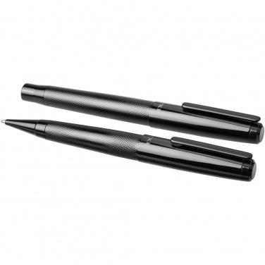 Logo trade advertising products image of: Gloss duo pen gift set