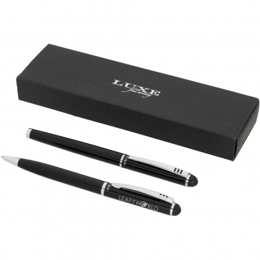 Logo trade business gift photo of: Andante duo pen gift set