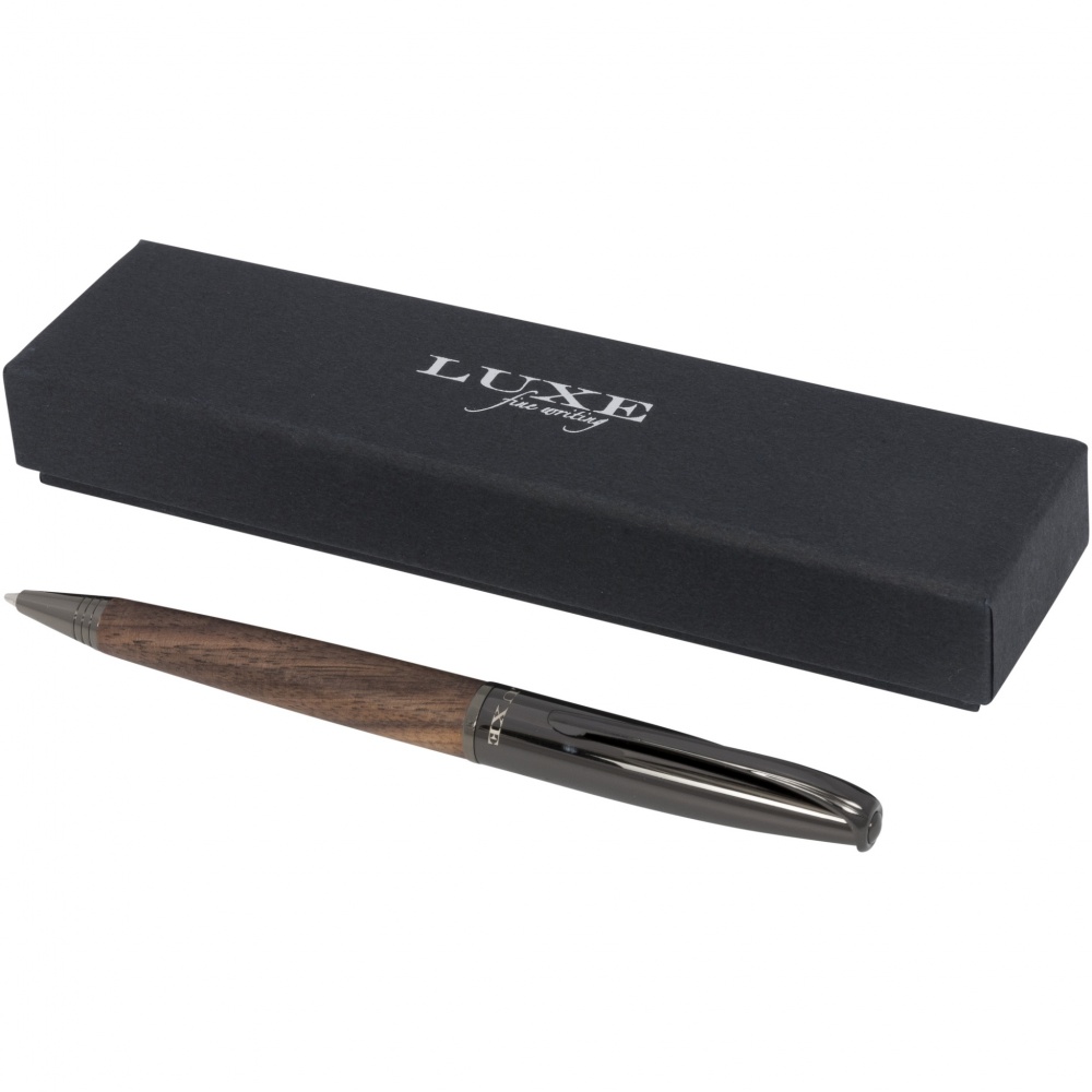 Logotrade business gifts photo of: Loure wood barrel ballpoint pen