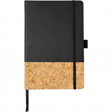 Logotrade promotional product picture of: Evora A5 cork thermo PU notebook