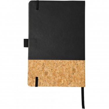 Logo trade promotional merchandise picture of: Evora A5 cork thermo PU notebook