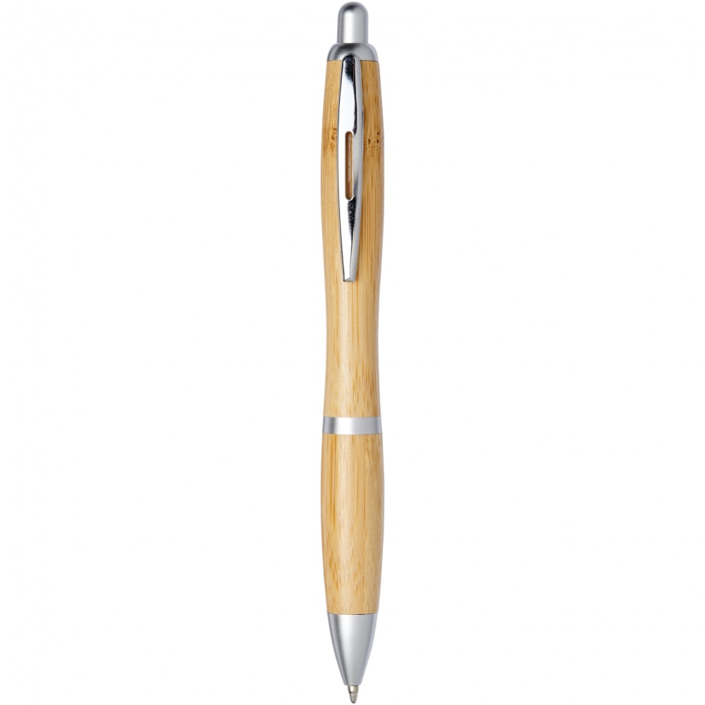 Logo trade promotional products picture of: Nash bamboo ballpoint pen