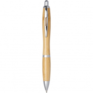 Logo trade promotional gifts picture of: Nash bamboo ballpoint pen