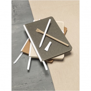 Logo trade promotional products picture of: Asilah recycled paper ballpoint pen