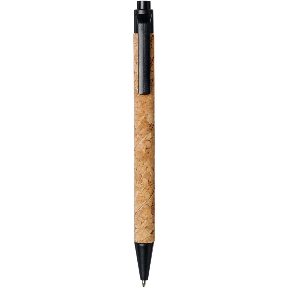 Logotrade advertising products photo of: Midar cork and wheat straw ballpoint pen