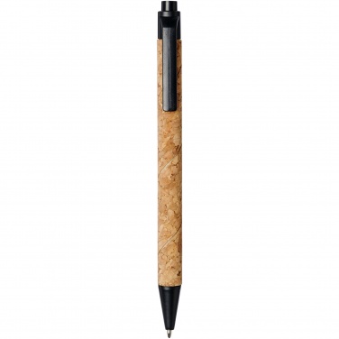 Logotrade promotional products photo of: Midar cork and wheat straw ballpoint pen