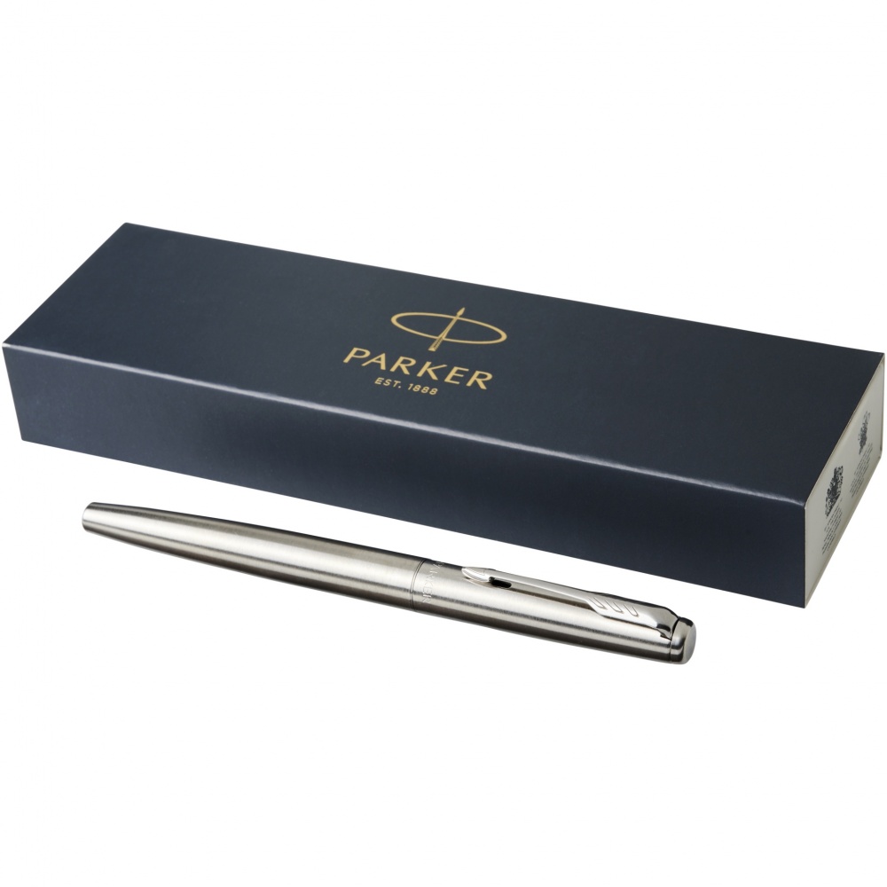 Logo trade promotional merchandise image of: Parker Jotter stainless steel fountain pen