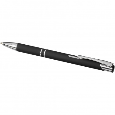 Logo trade advertising product photo of: Moneta soft touch ballpoint pen
