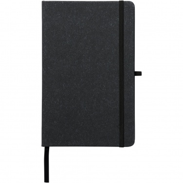 Logo trade promotional merchandise photo of: Atlana leather pieces notebook