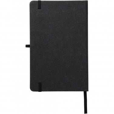 Logo trade business gifts image of: Atlana leather pieces notebook