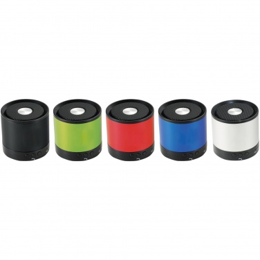 Logo trade promotional item photo of: Greedo Bluetooth® aluminium speaker
