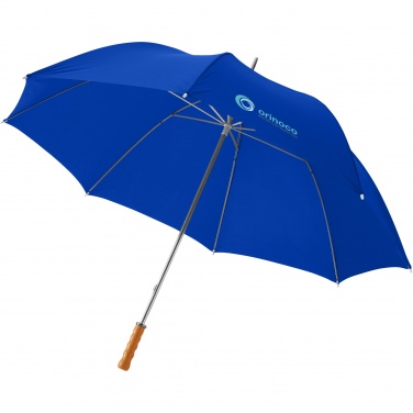 Logo trade promotional item photo of: Karl 30" golf umbrella with wooden handle