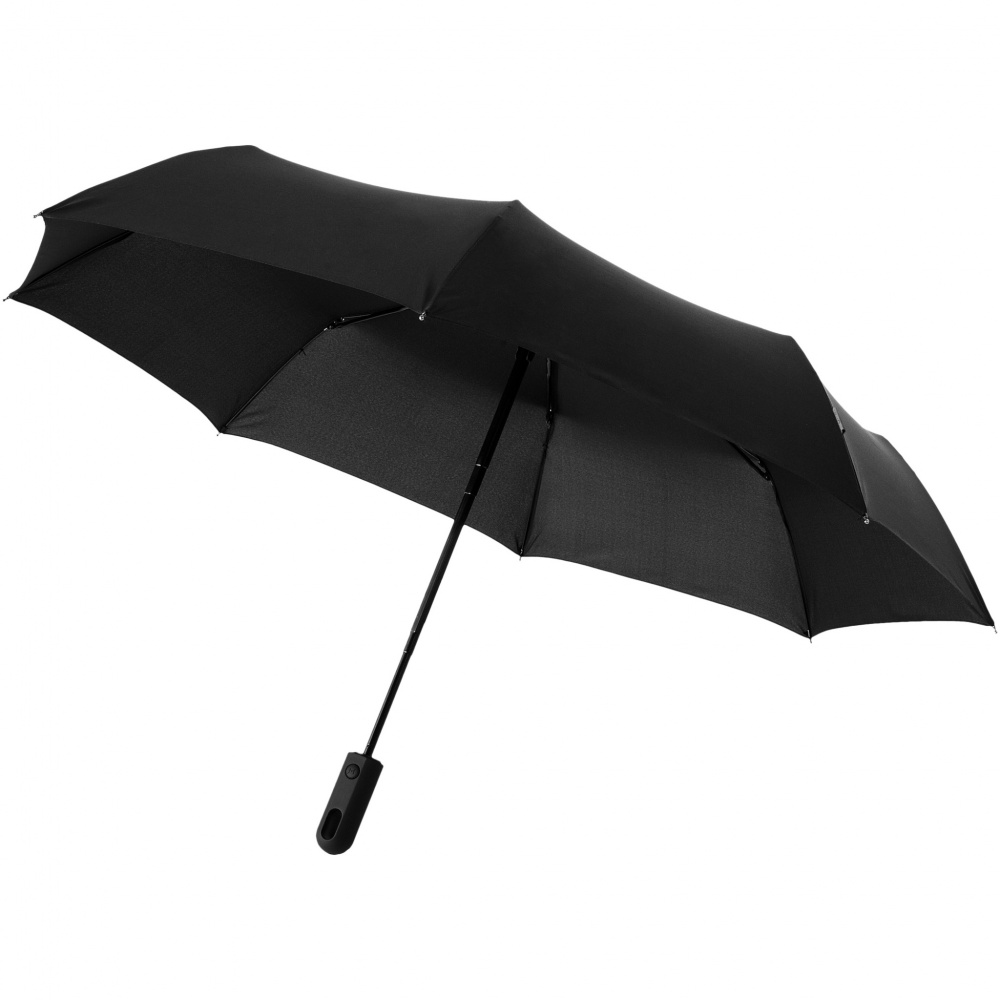 Logo trade advertising products picture of: Trav 21.5" foldable auto open/close umbrella