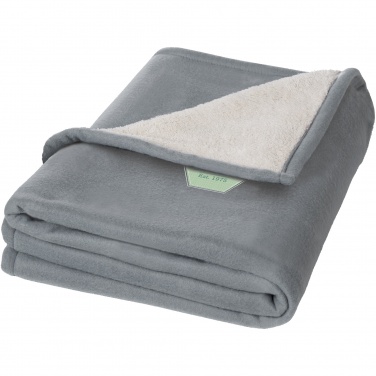 Logotrade advertising product picture of: Springwood soft fleece and sherpa plaid blanket
