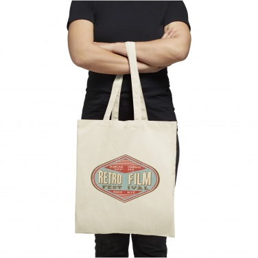 Logo trade promotional gifts image of: Carolina 100 g/m² cotton tote bag 7L