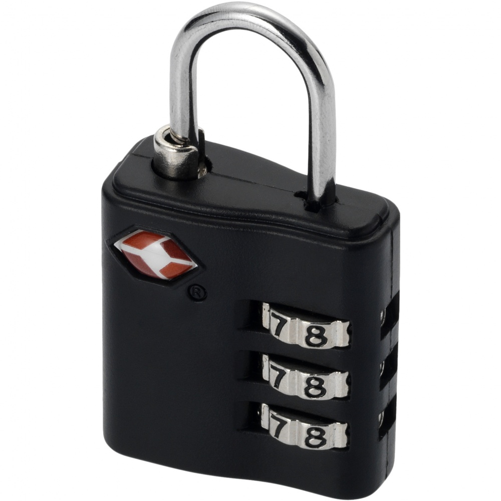 Logo trade promotional giveaway photo of: Kingsford TSA luggage lock