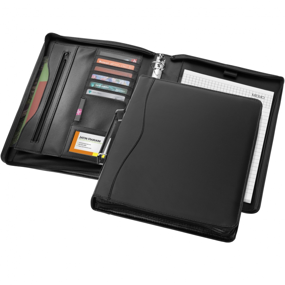 Logo trade promotional item photo of: Ebony A4 briefcase portfolio