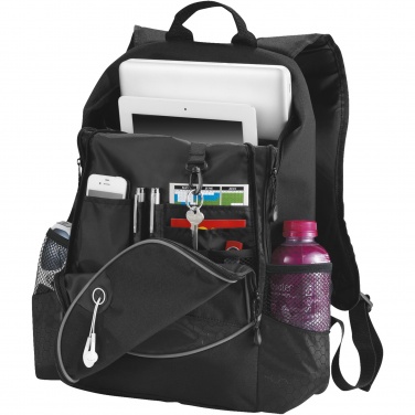 Logo trade promotional giveaways image of: Benton 15" laptop backpack 15L