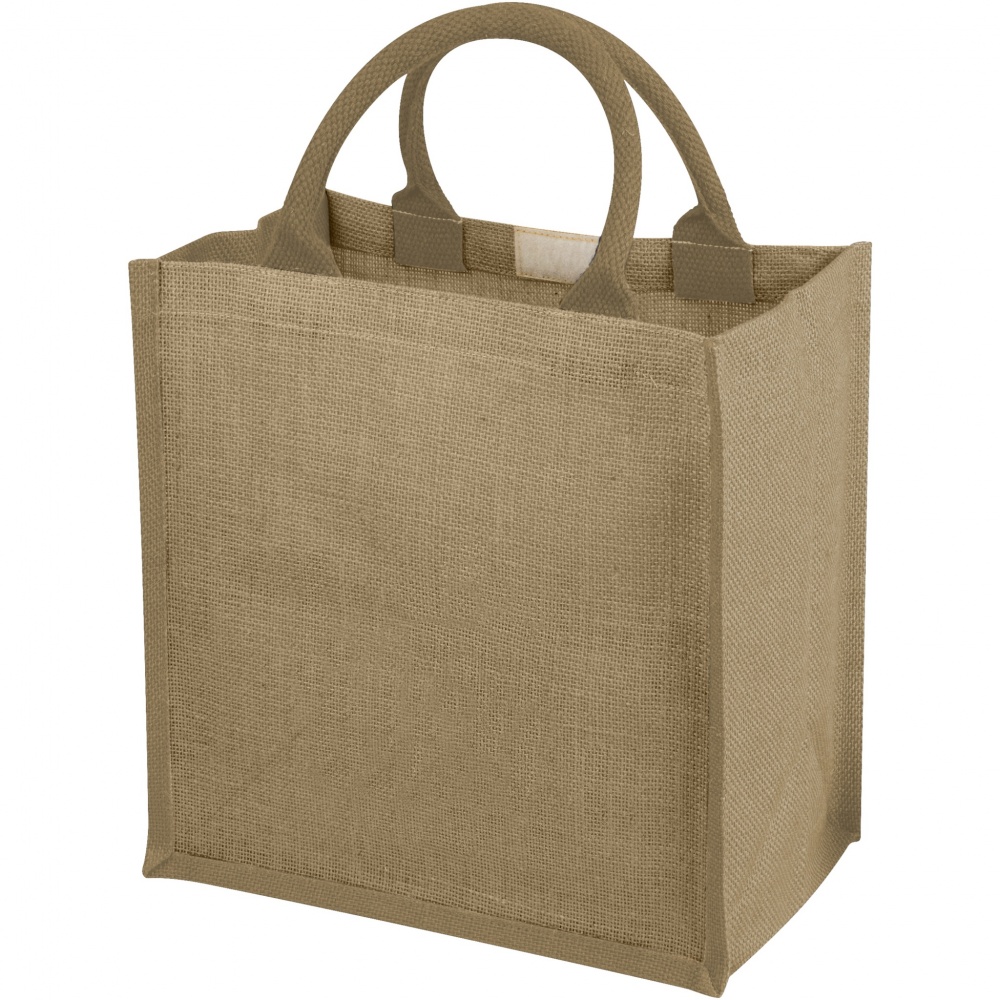 Logotrade promotional giveaway image of: Chennai jute tote bag 16L