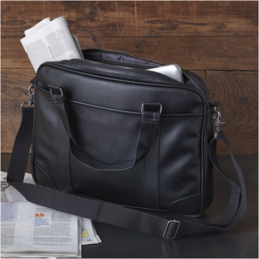 Logotrade promotional giveaway picture of: Oxford 15.6" slim laptop briefcase 5L