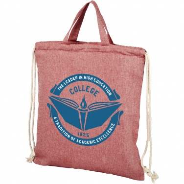 Logotrade promotional giveaway picture of: Pheebs 150 g/m² recycled drawstring bag 6L