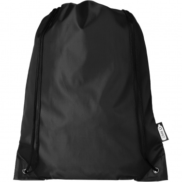 Logo trade promotional items image of: Oriole RPET drawstring bag 5L