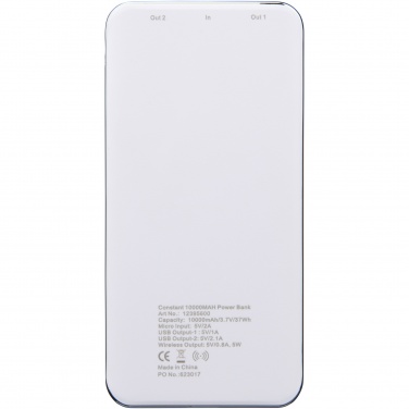 Logotrade advertising products photo of: Constant 10.000 mAh wireless power bank with LED