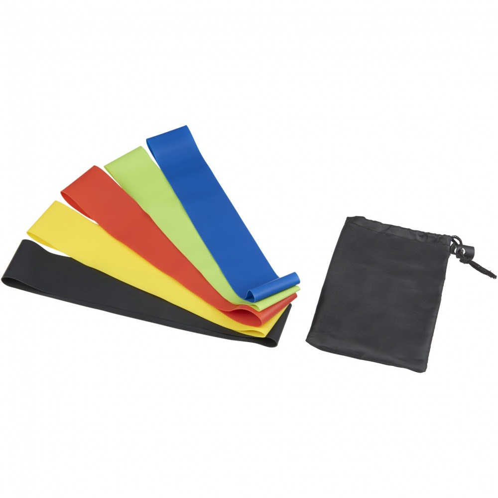 Logo trade corporate gift photo of: Crane resistance elastic fitness bands