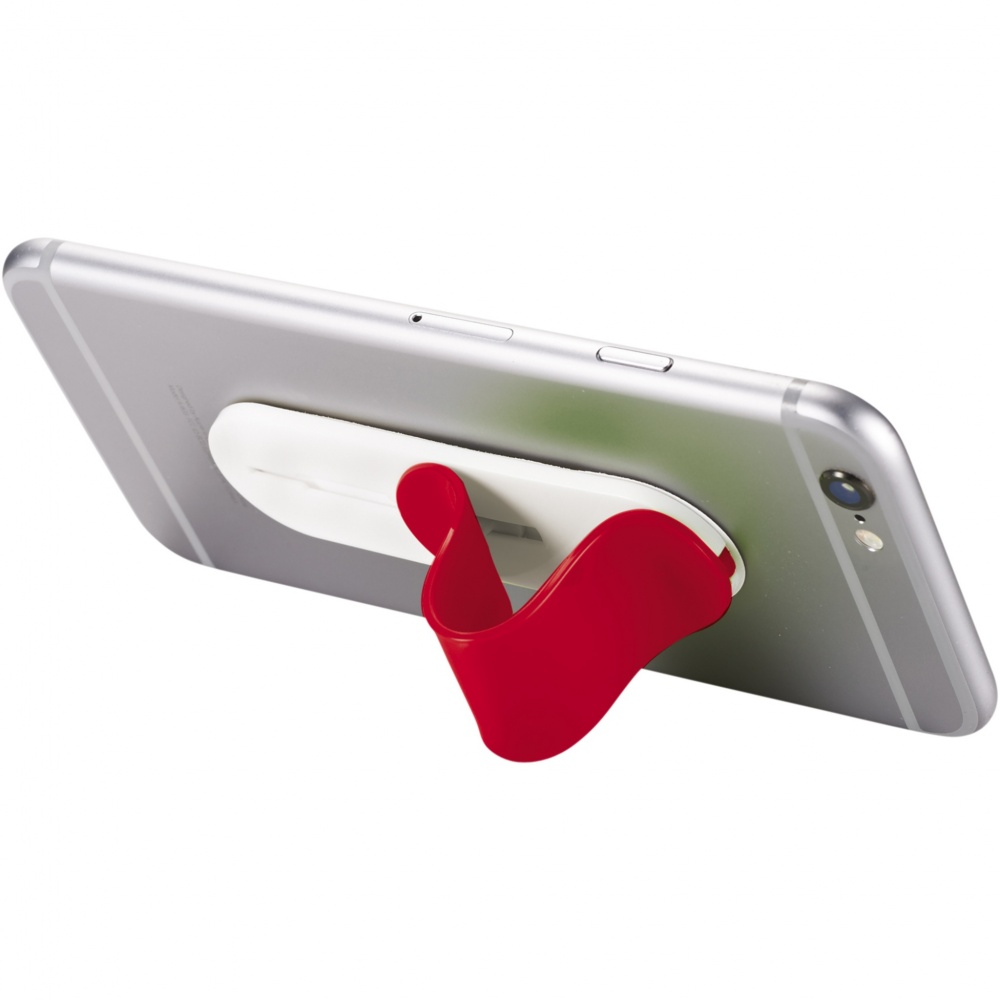 Logo trade promotional merchandise photo of: Compress smartphone stand