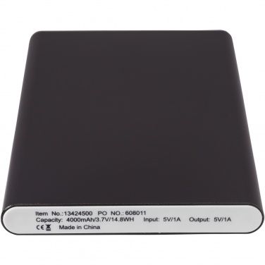 Logo trade advertising products picture of: Pep 4000 mAh power bank