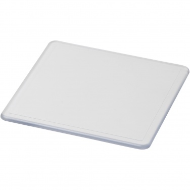 Logo trade promotional items picture of: Renzo square plastic coaster