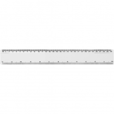 Logo trade promotional giveaways picture of: Renzo 30 cm plastic ruler
