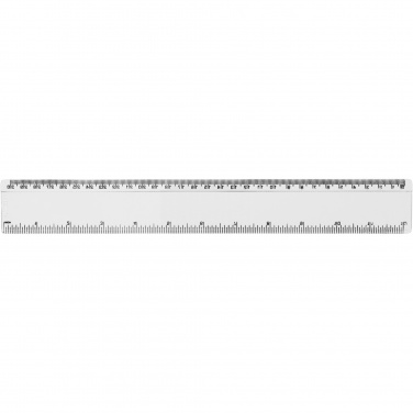 Logotrade promotional gift picture of: Renzo 30 cm plastic ruler