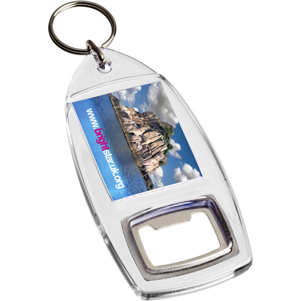 Logotrade promotional product image of: Jibe R1 bottle opener keychain