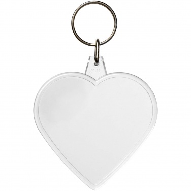 Logotrade promotional merchandise image of: Combo heart-shaped keychain