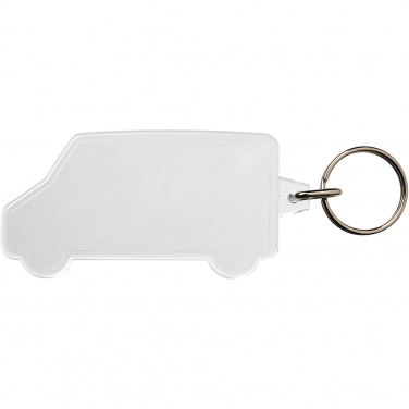 Logotrade promotional merchandise picture of: Combo van-shaped keychain