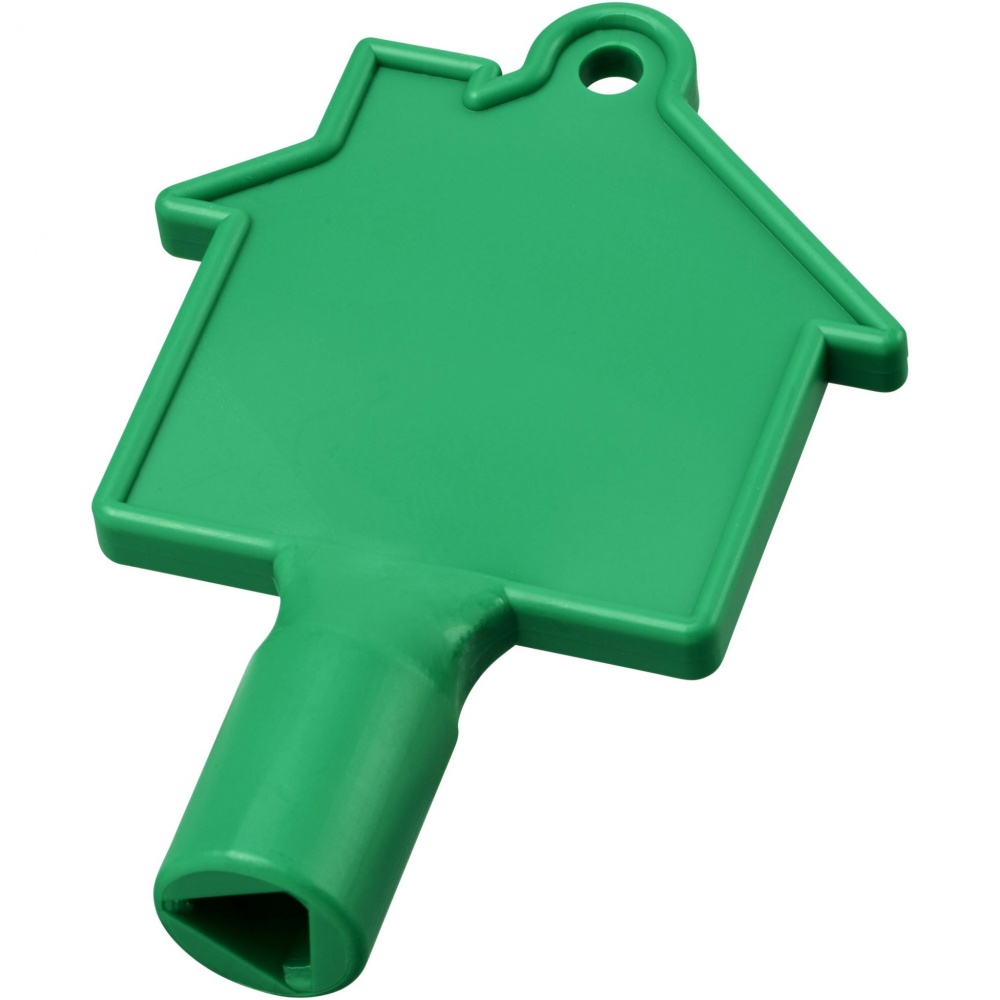 Logotrade promotional products photo of: Maximilian house-shaped utility key