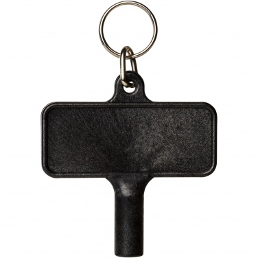 Logo trade promotional items image of: Largo plastic radiator key with keychain