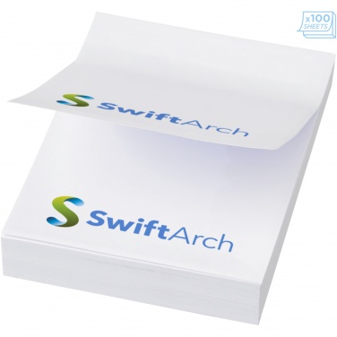 Logo trade promotional merchandise photo of: Sticky-Mate® A8 sticky notes 50x75mm