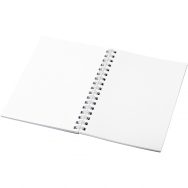 Logo trade advertising products image of: Desk-Mate® spiral A6 notebook PP cover
