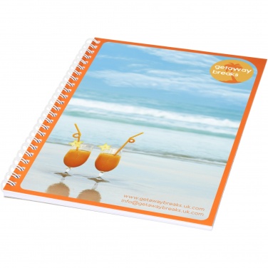 Logo trade promotional item photo of: Desk-Mate® A5 notebook synthetic cover